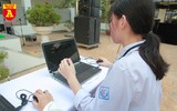 Giáo viên, học sinh hào hứng tham gia cuộc thi 